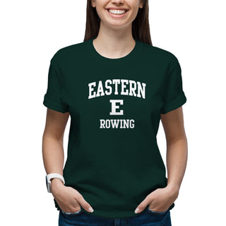 Eastern Michigan Arch Logo Rowing T-Shirt - Forest