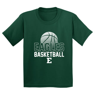 Eastern Michigan Basketball Flux Youth T Shirt - Forest