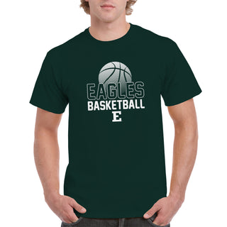 Eastern Michigan Basketball Flux T Shirt - Forest