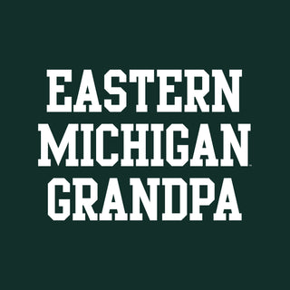 Eastern Michigan Basic Block Grandpa T-Shirt - Forest