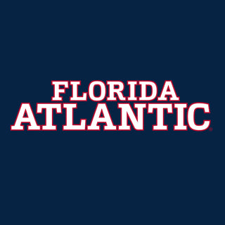 Florida Atlantic University Owls Basic Block Toddler Short Sleeve T Shirt - Navy