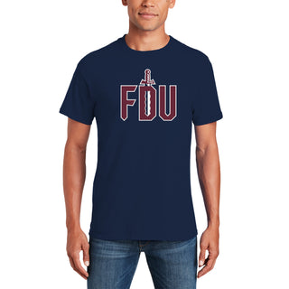 FDU Knights Primary Logo T-Shirt - Navy