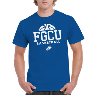 Florida Gulf Coast University Eagles Basketball Hype Short Sleeve T Shirt - Royal