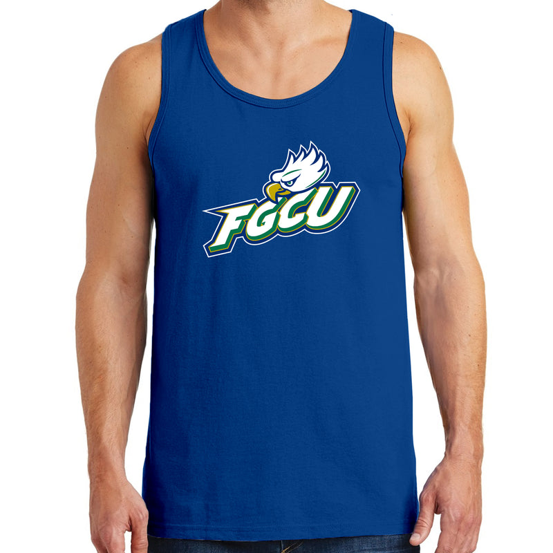 FGCU Florida Gulf Coast University Eagles Primary Logo Tank Top - Royal