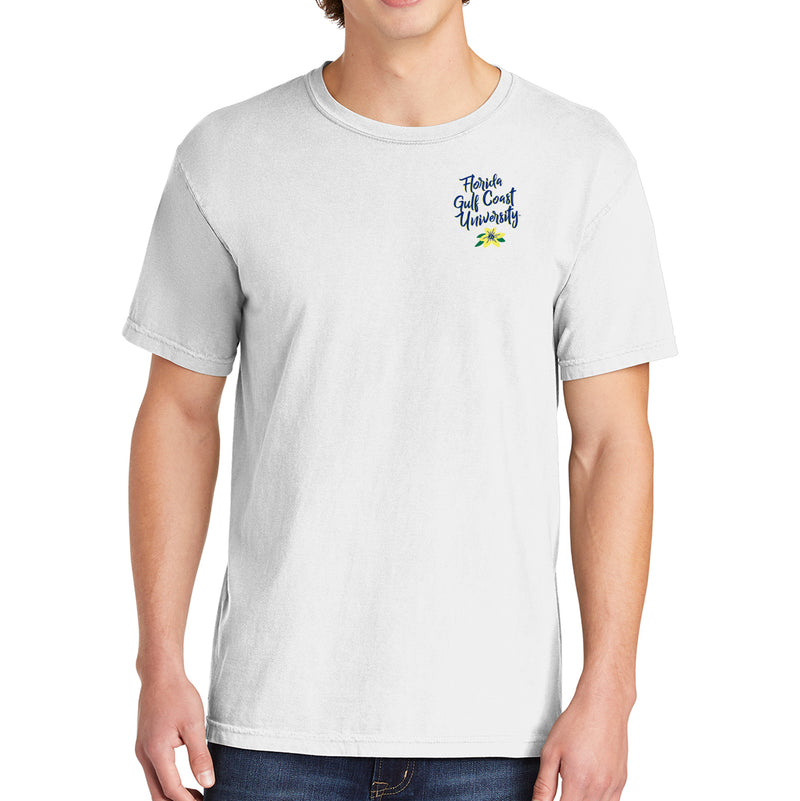 Youth Royal Hampton Pirates Logo Comfort Colors T-Shirt