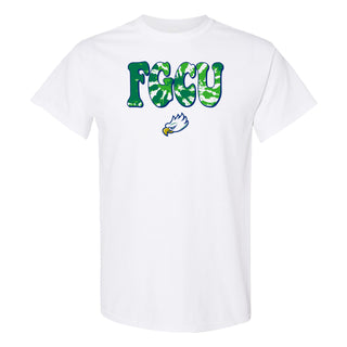 FGCU Tie Dye Type T-Shirt - White