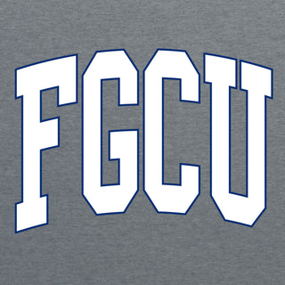 Florida Gulf Coast Eagles Mega Arch T-Shirt - Graphite Heather