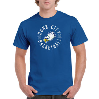 Florida Gulf Coast University Eagles Dunk City Circle Short Sleeve T Shirt - Royal