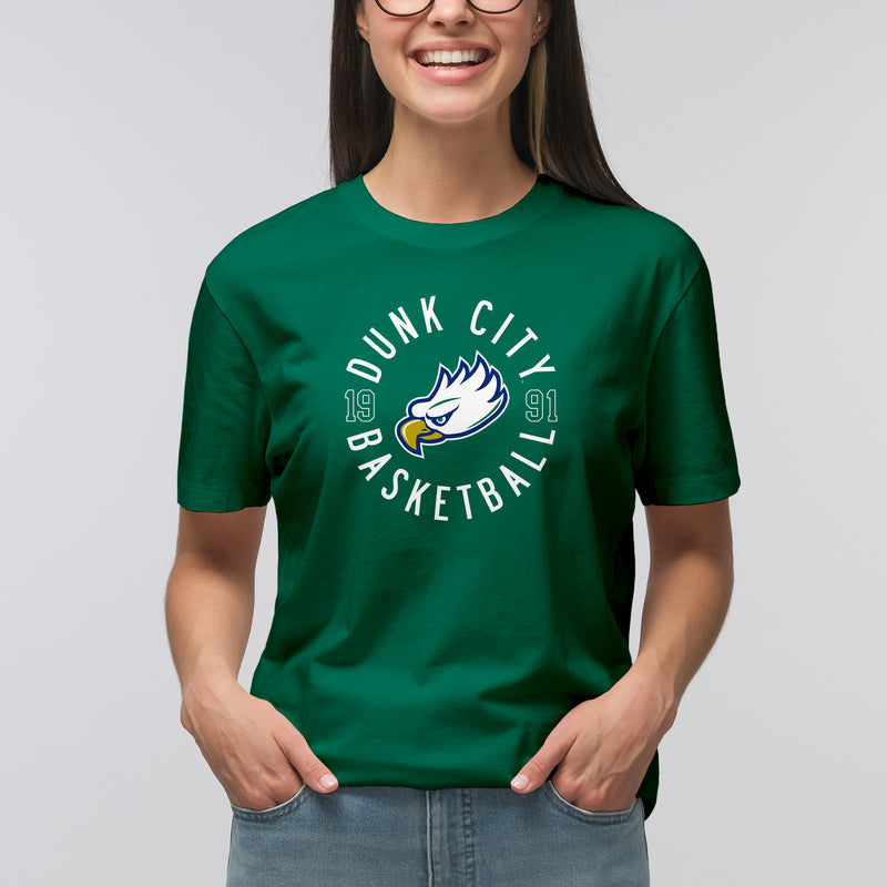Florida Gulf Coast University Eagles Dunk City Circle Short Sleeve T Shirt - Kelly