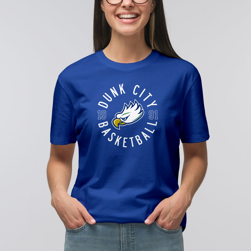 Florida Gulf Coast University Eagles Dunk City Circle Short Sleeve T Shirt - Royal