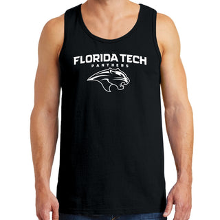 Florida Institute of Technology Panthers Arch Logo Tank Top - Black