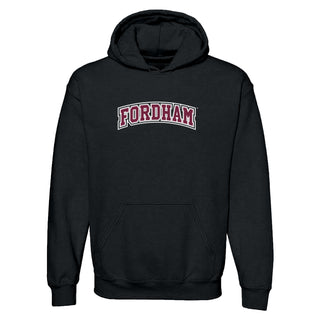 Fordham University Rams Basic Block Hoodie - Black