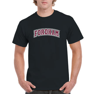 Fordham University Rams Basic Block T-Shirt - Black