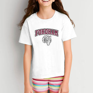 Fordham University Rams Arch Logo Youth T-Shirt