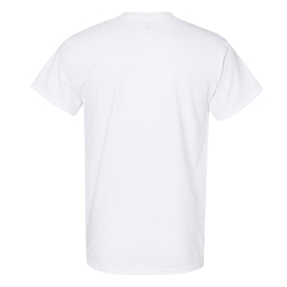 Furman University Paladins Arch Logo Short Sleeve T Shirt - White