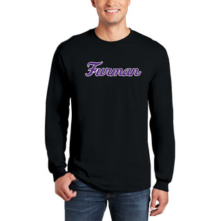 Furman Basic Script Long Sleeve - Black