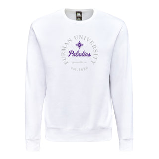 Furman Roundabout BTB Crewneck - White