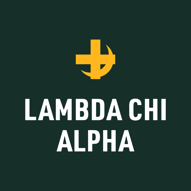 Lambda Chi Alpha Greek Primary Logo NLA T-Shirt - Forest
