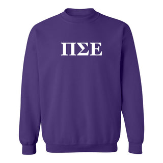 Pi Sigma Epsilon Greek Letter Crewneck