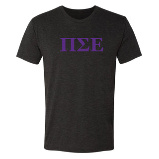 Pi Sigma Epsilon Greek Letter NLA Triblend T-Shirt