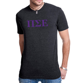 Pi Sigma Epsilon Greek Letter NLA Triblend T-Shirt