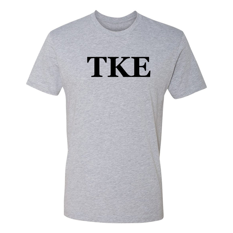 Tau Kappa Epsilon Greek Letter Block NLA T-Shirt - Heather