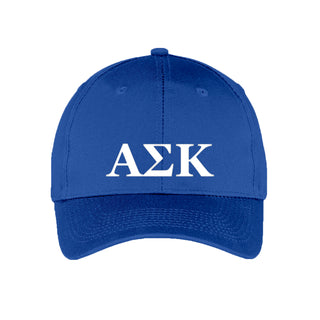 Alpha Sigma Kappa Greek Letter Hat - Royal