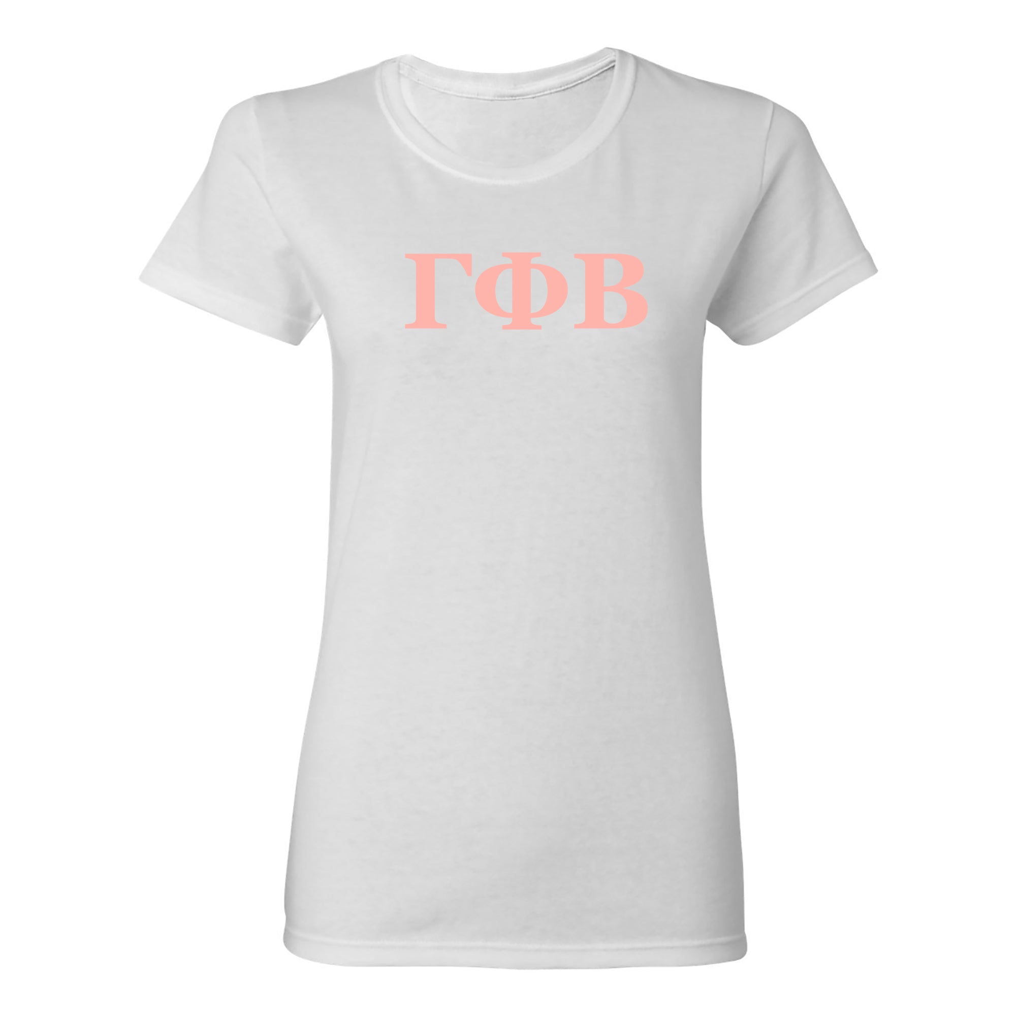 Gamma Phi Beta Greek Letter Block Womens T-Shirt – Underground