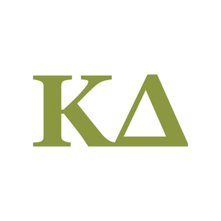 Kappa Delta Greek Letter Block Womens T-Shirt