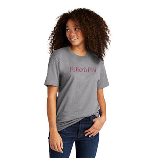 Pi Beta Phi Greek Wordmark NLA T-Shirt