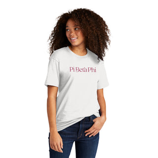 Pi Beta Phi Greek Wordmark NLA T-Shirt