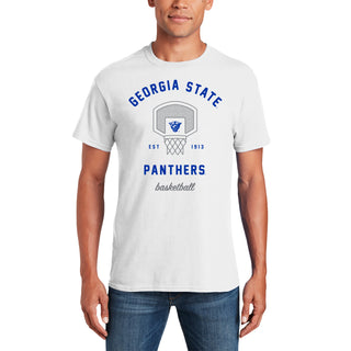 Georgia State Panthers Basketball Net T-Shirt - White