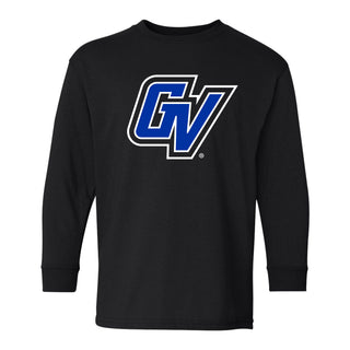 GVSU Primary Logo Youth Long Sleeve - Black