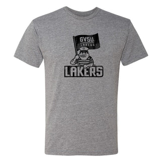 GVSU Mascot Mark NLA Triblend T-Shirt - Premium Heather