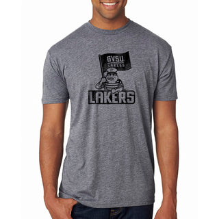 GVSU Mascot Mark NLA Triblend T-Shirt - Premium Heather