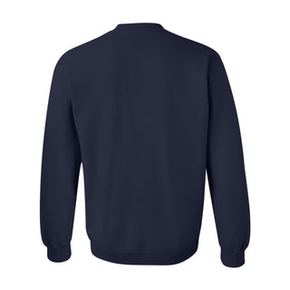 Michigan Wolverines Mega Arch Crewneck Sweatshirt - Navy