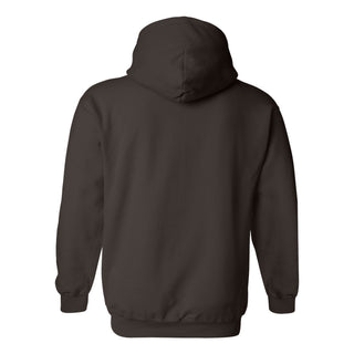 Lehigh University Mountain Hawks Basic Block Hoodie - Dark Chocolate