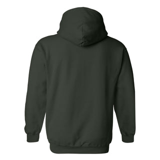 Michigan State University Spartans Arch Logo Volleyball Hoodie - Forest