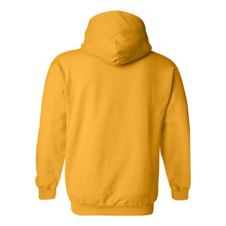 DePauw University Tigers Basic Block Heavy Blend Hoodie - Gold