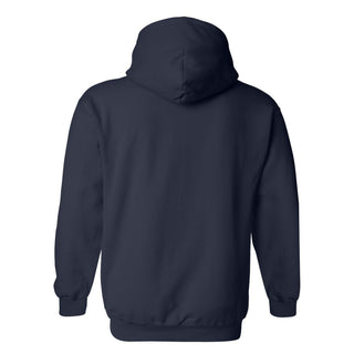 Duquesne Basic Block Hoodie - Navy