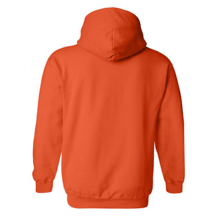 University of Illinois Fighting Illini Basic Block Cotton Hoodie - Orange