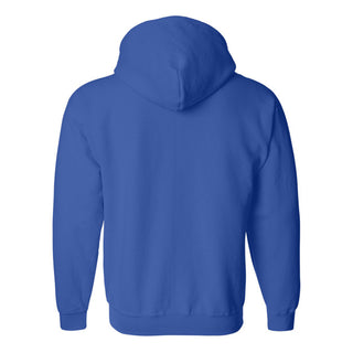 Creighton University Bluejays Primary Logo Full Zip Hoodie - Royal