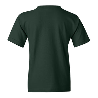 Bemidji State Beavers Basic Block Youth T Shirt - Forest