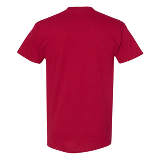 Carnegie Mellon University Tartan Logo Short Sleeve T-Shirt - Cardinal