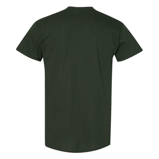 Michigan State University Spartans Football Charge Short Sleeve T Shirt - Forest