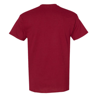 Aquinas College Saints Basic Block Basic Cotton Short Sleeve T Shirt - Garnet