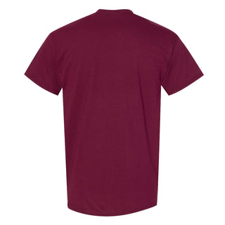 Iona University Gaels Alumni Basic Block Cotton Short Sleeve T Shirt - Maroon