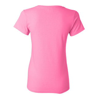 University of Michigan Wolverines Basic Block Women's T-Shirt - Azalea