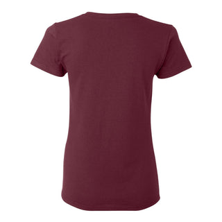 Loyola Chicago Ramblers Basic Block Womens T Shirt - Maroon