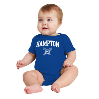 Hampton University Pirates Arch Logo Creeper - Royal